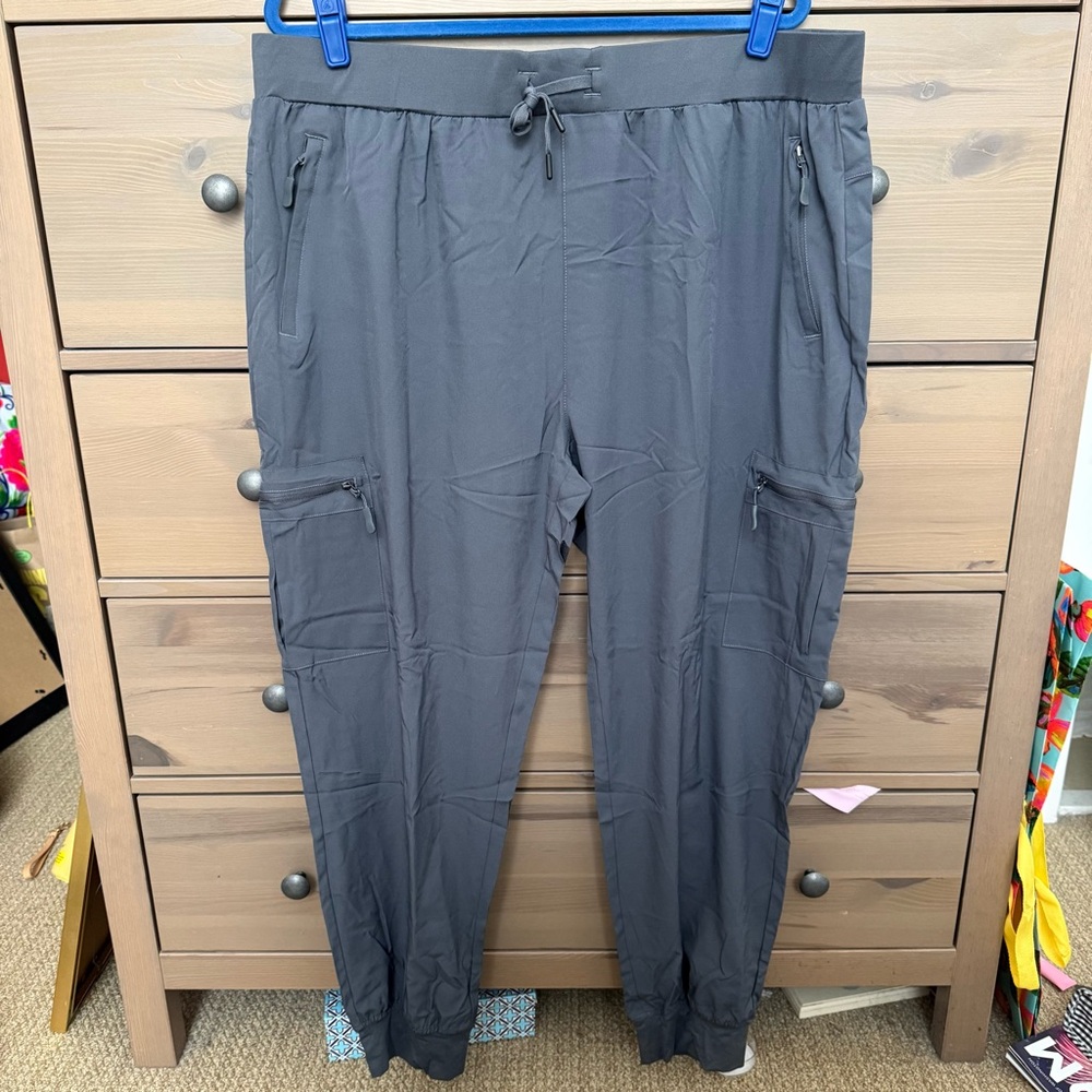 NWT URBEST Men's Charcoal Grey Jogger Athletic Pants Size 3XL